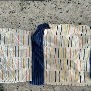 Cloud Island Colored Dashes Crib Sheet & Changing Pad Cover